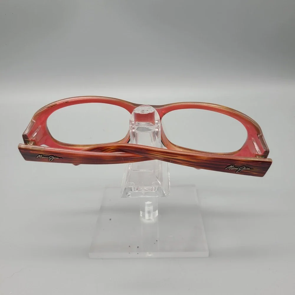 Maui Jim Punchbowl MJ219-12 Tortoise Pink Rectangular Eyeglass Frames Italy